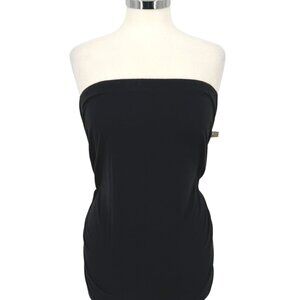 Halogen Strapless Ruched Bodycon Fitted Dress Black Size 2X NWOT